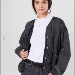 FREE PEOPLE DOLAMN QUILTED JACKET